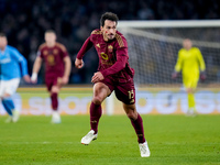 Mats Hummels of AS Roma during the serie Serie A Enilive match between SSC Napoli and AS Roma at Stadio Diego Armando Maradona on November 2...