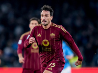 Mats Hummels of AS Roma during the serie Serie A Enilive match between SSC Napoli and AS Roma at Stadio Diego Armando Maradona on November 2...