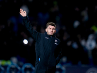 Billy Gilmour of SSC Napoli greets the fans during the serie Serie A Enilive match between SSC Napoli and AS Roma at Stadio Diego Armando Ma...