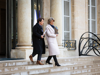 Agnes Canayer, Minister Delegate to the Minister of Solidarity, Autonomy and Equality between Women and Men, and Anne Genetet, French Minist...