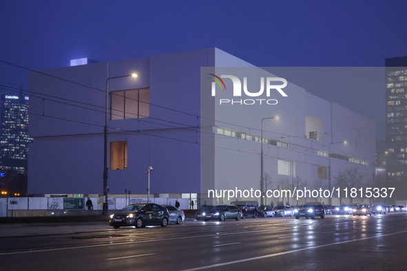 A new building of the Museum of Modern Art in Warsaw, Poland on N ovember 26th, 2024. 