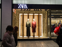 ZARA store in Warsaw, Poland on N ovember 26th, 2024. (