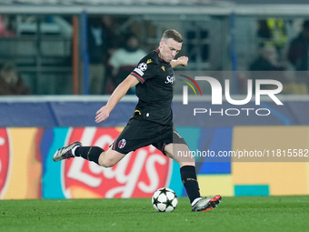 Lewis Ferguson of Bologna FC during the UEFA Champions League 2024/25 League Phase MD5 match between Bologna FC and LOSC Lille at Stadio Ren...