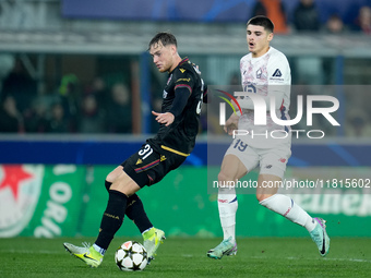 Sam Beukema of Bologna FC during the UEFA Champions League 2024/25 League Phase MD5 match between Bologna FC and LOSC Lille at Stadio Renato...