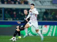 Matias Fernandez-Pardo of LOSC Lille during the UEFA Champions League 2024/25 League Phase MD5 match between Bologna FC and LOSC Lille at St...