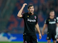 Remo Freuler of Bologna FC gestures during the UEFA Champions League 2024/25 League Phase MD5 match between Bologna FC and LOSC Lille at Sta...