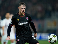 Sam Beukema of Bologna FC during the UEFA Champions League 2024/25 League Phase MD5 match between Bologna FC and LOSC Lille at Stadio Renato...