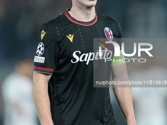 Lewis Ferguson of Bologna FC looks on during the UEFA Champions League 2024/25 League Phase MD5 match between Bologna FC and LOSC Lille at S...