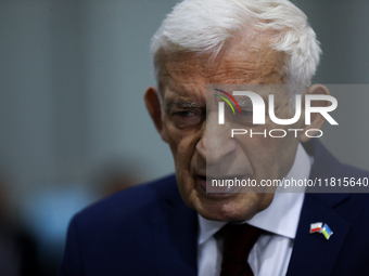 Prof. Jerzy Buzek, former Prime Minister of Poland and former President of the European Parliament, participates in the 1st National Congres...