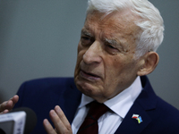 Prof. Jerzy Buzek, former Prime Minister of Poland and former President of the European Parliament, participates in the 1st National Congres...