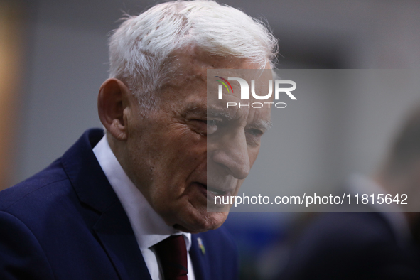 Prof. Jerzy Buzek, former Prime Minister of Poland and former President of the European Parliament, participates in the 1st National Congres...