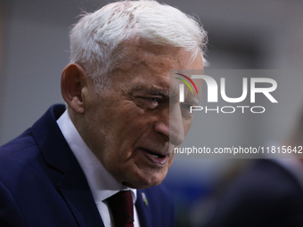 Prof. Jerzy Buzek, former Prime Minister of Poland and former President of the European Parliament, participates in the 1st National Congres...