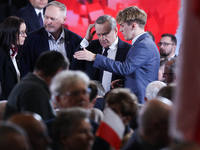 MP Piotr Glinski attends the Law and Justice party convention at the 'Sokol' in Krakow, Poland, on November 24, 2024. The Law and Justice Pa...