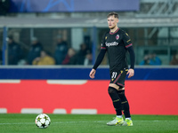 Sam Beukema of Bologna FC during the UEFA Champions League 2024/25 League Phase MD5 match between Bologna FC and LOSC Lille at Stadio Renato...