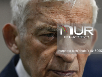 KRAKOW, POLAND - NOVEMBER 27:   
Jerzy Buzek, former President of the European Parliament and former Prime Minister of Poland, is pictured d...