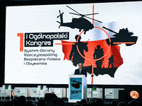 KRAKOW, POLAND - NOVEMBER 27:   
Bronislaw Komorowski, former President of Poland, addresses participants during the 1st National Congress,...