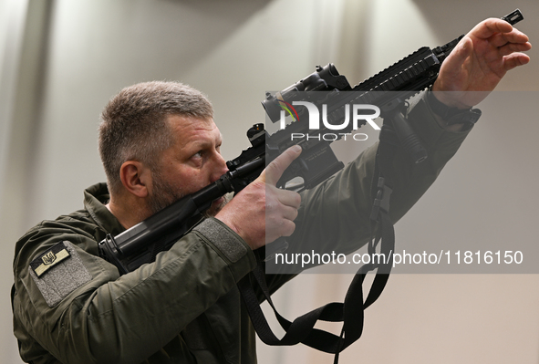 KRAKOW, POLAND - NOVEMBER 27:   
Pavel Shurmei, a former Belarusian Olympic rower and currently a Belarusian opposition volunteer as well as...