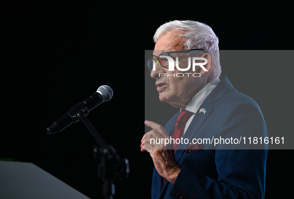 KRAKOW, POLAND - NOVEMBER 27:   
Jerzy Buzek, former President of the European Parliament and former Prime Minister of Poland, is pictured d...