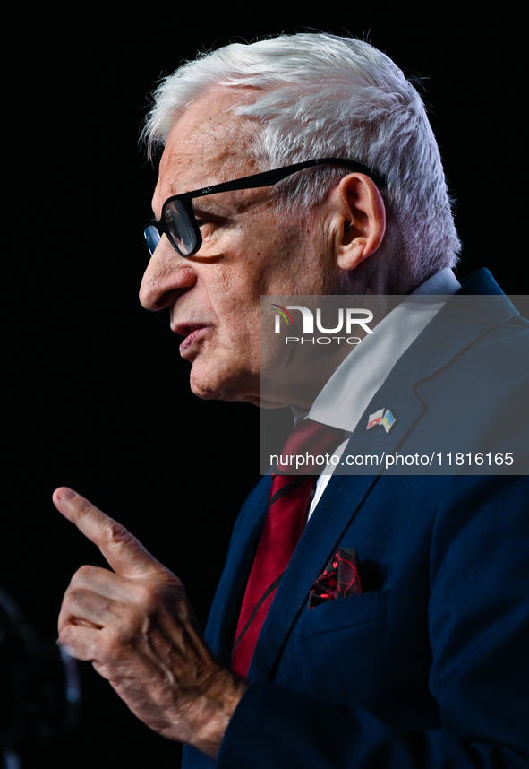 KRAKOW, POLAND - NOVEMBER 27:   
Jerzy Buzek, former President of the European Parliament and former Prime Minister of Poland, is pictured d...