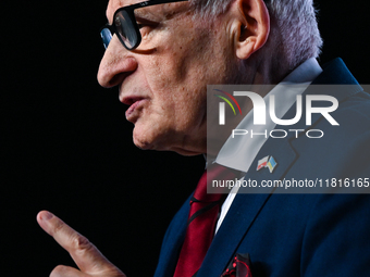 KRAKOW, POLAND - NOVEMBER 27:   
Jerzy Buzek, former President of the European Parliament and former Prime Minister of Poland, is pictured d...