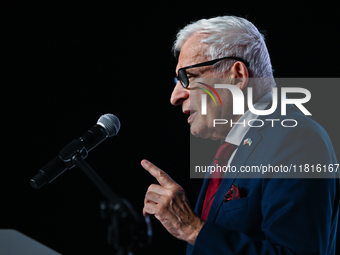 KRAKOW, POLAND - NOVEMBER 27:   
Jerzy Buzek, former President of the European Parliament and former Prime Minister of Poland, is pictured d...