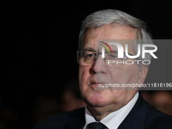 KRAKOW, POLAND - NOVEMBER 27:   
Bronislaw Komorowski, former President of Poland, addresses the media during the 1st National Congress, 'Th...