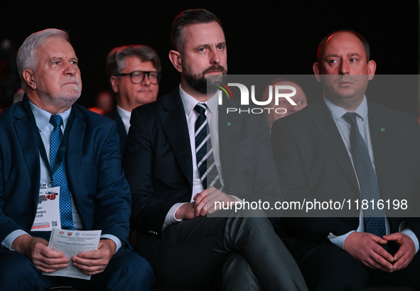 KRAKOW, POLAND - NOVEMBER 27:   
Wladyslaw Kosiniak-Kamysz (Center), Polish Defense Minister, seen during the 1st National Congress, 'The De...