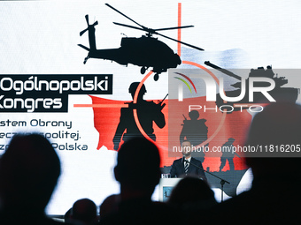 KRAKOW, POLAND - NOVEMBER 27:   
Wladyslaw Kosiniak-Kamysz, Polish Defense Minister, addresses the participants during the 1st National Cong...