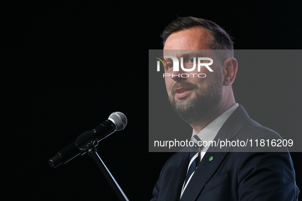 KRAKOW, POLAND - NOVEMBER 27:   
Wladyslaw Kosiniak-Kamysz, Polish Defense Minister, addresses the participants during the 1st National Cong...