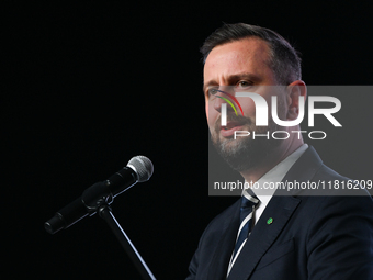 KRAKOW, POLAND - NOVEMBER 27:   
Wladyslaw Kosiniak-Kamysz, Polish Defense Minister, addresses the participants during the 1st National Cong...