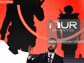 KRAKOW, POLAND - NOVEMBER 27:   
Wladyslaw Kosiniak-Kamysz, Polish Defense Minister, addresses the participants during the 1st National Cong...