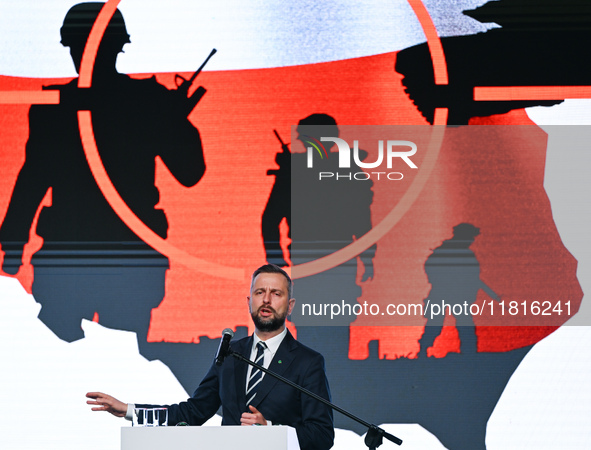 KRAKOW, POLAND - NOVEMBER 27:   
Wladyslaw Kosiniak-Kamysz, Polish Defense Minister, addresses the participants during the 1st National Cong...