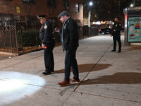 A 15-year-old girl is wounded in a shooting in Harlem, Manhattan, New York, United States, on November 27, 2024. At 8:22 pm, a 15-year-old g...