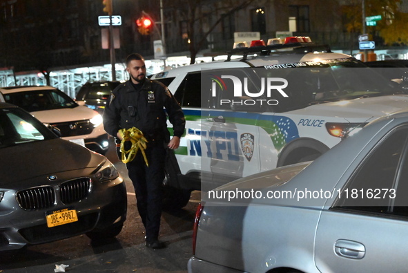 A 15-year-old girl is wounded in a shooting in Harlem, Manhattan, New York, United States, on November 27, 2024. At 8:22 pm, a 15-year-old g...