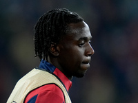 Ngal'ayel Mukau of LOSC Lille looks on during the UEFA Champions League 2024/25 League Phase MD5 match between Bologna FC and LOSC Lille at...