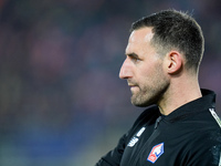 Marc-Aurele Caillard of LOSC Lille looks on during the UEFA Champions League 2024/25 League Phase MD5 match between Bologna FC and LOSC Lill...