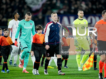 Lewis Ferguson of Bologna FC looks on during the UEFA Champions League 2024/25 League Phase MD5 match between Bologna FC and LOSC Lille at S...