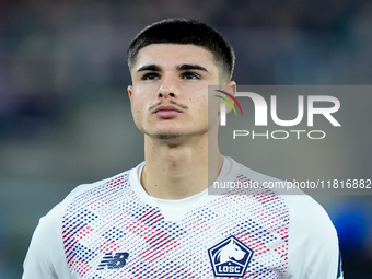 Matias Fernandez-Pardo of LOSC Lille looks on during the UEFA Champions League 2024/25 League Phase MD5 match between Bologna FC and LOSC Li...