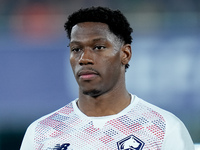 Jonathan David of LOSC Lille looks on during the UEFA Champions League 2024/25 League Phase MD5 match between Bologna FC and LOSC Lille at S...