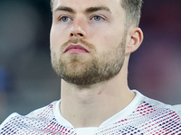 Gabriel Gudmundsson of LOSC Lille looks on during the UEFA Champions League 2024/25 League Phase MD5 match between Bologna FC and LOSC Lille...