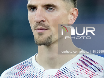 Thomas Meunier of LOSC Lille looks on during the UEFA Champions League 2024/25 League Phase MD5 match between Bologna FC and LOSC Lille at S...