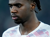 Ngal'ayel Mukau of LOSC Lille looks on looks on during the UEFA Champions League 2024/25 League Phase MD5 match between Bologna FC and LOSC...