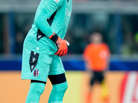 Lukasz Skorupski of Bologna FC looks on during the UEFA Champions League 2024/25 League Phase MD5 match between Bologna FC and LOSC Lille at...