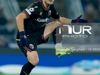 Riccardo Orsolini of Bologna FC during the UEFA Champions League 2024/25 League Phase MD5 match between Bologna FC and LOSC Lille at Stadio...