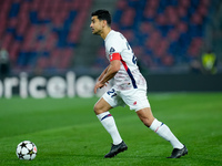 Benjamin Andre' of LOSC Lille during the UEFA Champions League 2024/25 League Phase MD5 match between Bologna FC and LOSC Lille at Stadio Re...