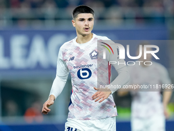 Matias Fernandez-Pardo of LOSC Lille looks on during the UEFA Champions League 2024/25 League Phase MD5 match between Bologna FC and LOSC Li...