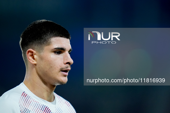 Matias Fernandez-Pardo of LOSC Lille looks on during the UEFA Champions League 2024/25 League Phase MD5 match between Bologna FC and LOSC Li...