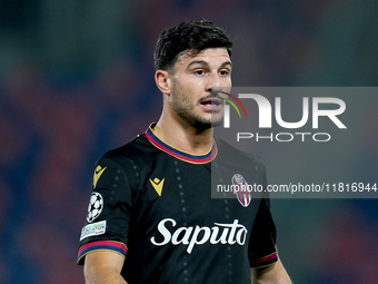 Riccardo Orsolini of Bologna FC looks on lduring the UEFA Champions League 2024/25 League Phase MD5 match between Bologna FC and LOSC Lille...