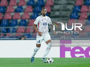 Alexsandro of LOSC Lille during the UEFA Champions League 2024/25 League Phase MD5 match between Bologna FC and LOSC Lille at Stadio Renato...