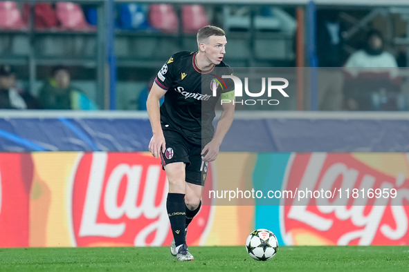 Lewis Ferguson of Bologna FC during the UEFA Champions League 2024/25 League Phase MD5 match between Bologna FC and LOSC Lille at Stadio Ren...